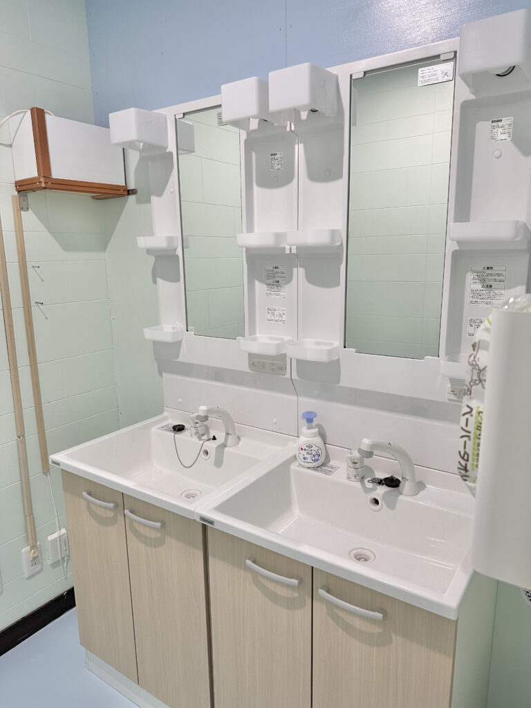 コテージ天神の洗面所