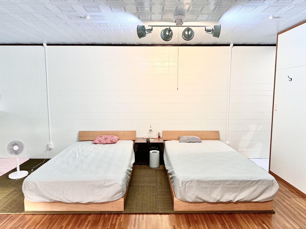 コテージ菊乃屋(天神)のベッド